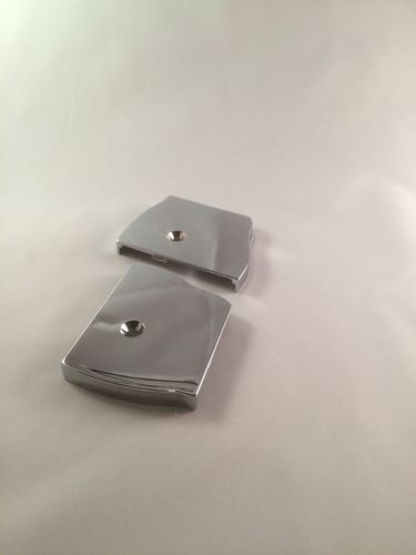 Wall Channel Top Caps (1 Left handed and 1 Right handed)